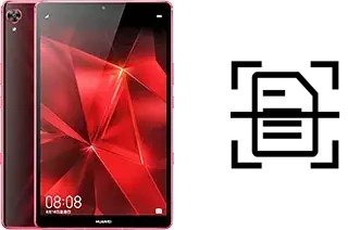 Escanear documento en un Huawei MediaPad M6 Turbo 8.4