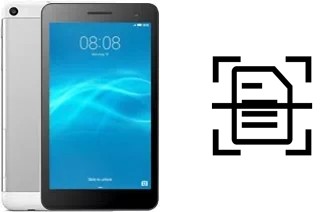 Escanear documento en un Huawei MediaPad T2 7.0