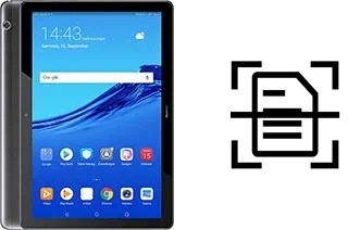 Escanear documento en un Huawei MediaPad T5