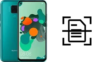 Escanear documento en un Huawei nova 5i Pro