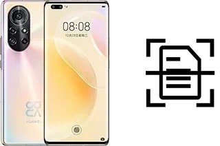 Escanear documento en un Huawei nova 8 Pro 4G