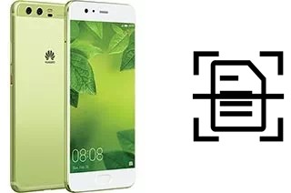 Escanear documento en un Huawei P10 Plus