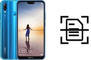 Escanear documento en un Huawei P20 lite