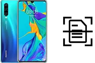 Escanear documento en un Huawei P30