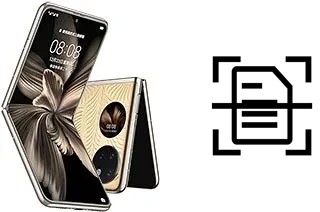 Escanear documento en un Huawei P50 Pocket