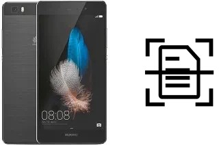 Escanear documento en un Huawei P8lite ALE-L04