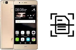 Escanear documento en un Huawei P9 lite