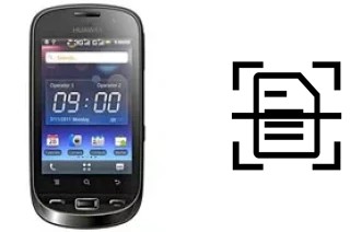 Escanear documento en un Huawei U8520 Duplex