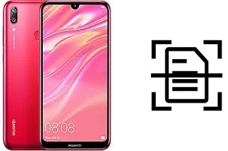 Escanear documento en un Huawei Y7 Prime (2019)