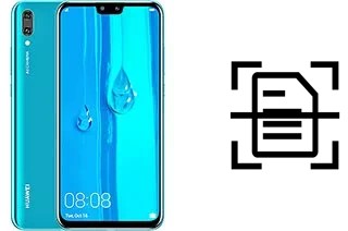 Escanear documento en un Huawei Y9 (2019)