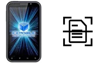 Escanear documento en un Icemobile Prime