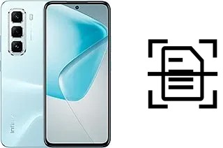 Escanear documento en un Infinix Hot 50 Pro 4G