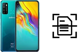 Escanear documento en un Infinix Hot 9