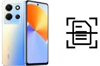 Escanear documento en un Infinix Note 30
