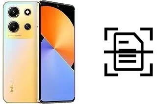 Escanear documento en un Infinix Note 30i