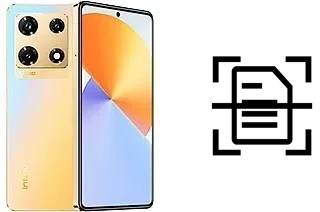 Escanear documento en un Infinix Note 30 Pro