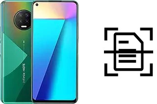 Escanear documento en un Infinix Note 7