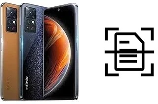 Escanear documento en un Infinix Zero X Pro