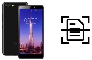 Escanear documento en un itel P13 Plus