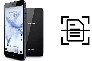 Escanear documento en un Karbonn Titanium Mach Two S360