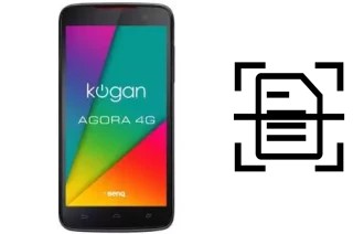 Escanear documento en un Kogan Agora 4G Plus