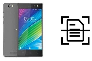 Escanear documento en un Lava X41 Plus