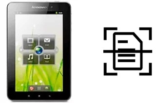 Escanear documento en un Lenovo IdeaPad A1