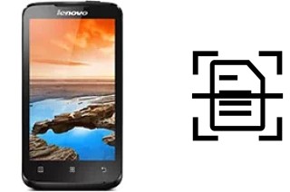 Escanear documento en un Lenovo A316i