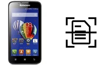 Escanear documento en un Lenovo A328