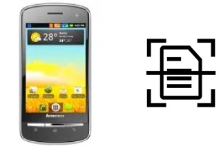Escanear documento en un Lenovo A60