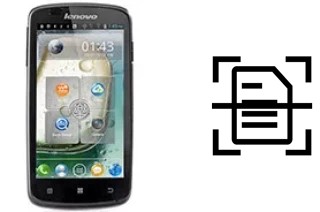 Escanear documento en un Lenovo A630