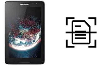 Escanear documento en un Lenovo A8-50 A5500