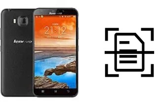 Escanear documento en un Lenovo A916