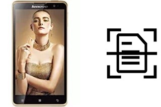 Escanear documento en un Lenovo Golden Warrior S8