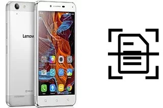 Escanear documento en un Lenovo Vibe K5 Plus