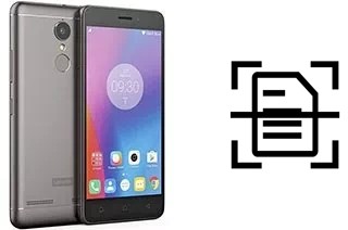 Escanear documento en un Lenovo K6 Power