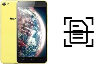 Escanear documento en un Lenovo S60