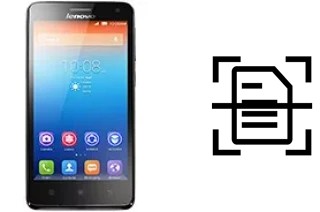 Escanear documento en un Lenovo S660