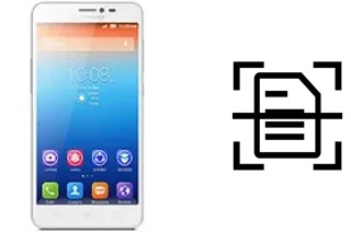 Escanear documento en un Lenovo S850