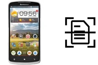 Escanear documento en un Lenovo S920
