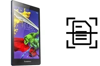 Escanear documento en un Lenovo Tab 2 A8-50