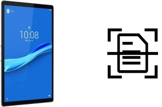 Escanear documento en un Lenovo Tab M10 FHD Plus Wi-Fi