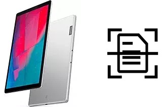 Escanear documento en un Lenovo Tab M10 HD Gen 2