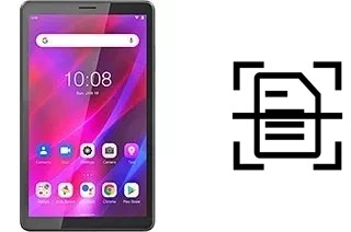 Escanear documento en un Lenovo Tab M7 (3rd Gen)