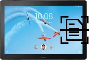 Escanear documento en un Lenovo Tab P10