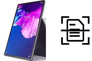 Escanear documento en un Lenovo Tab P11 Pro