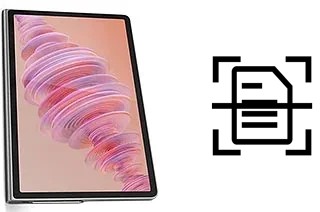 Escanear documento en un Lenovo Tab Plus