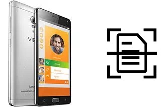 Escanear documento en un Lenovo Vibe P1