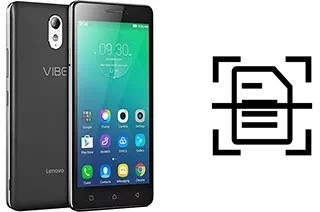 Escanear documento en un Lenovo Vibe P1m