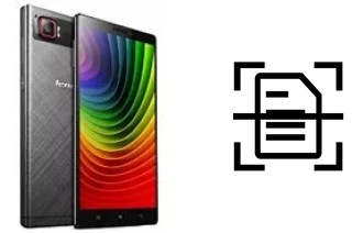 Escanear documento en un Lenovo Vibe Z2